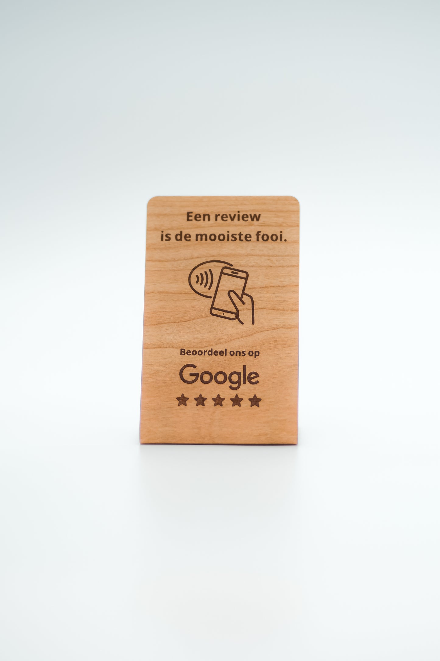 Een review is de mooiste fooi